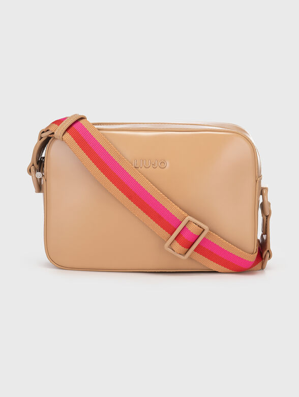 Crossbody bag with accent strap - 1