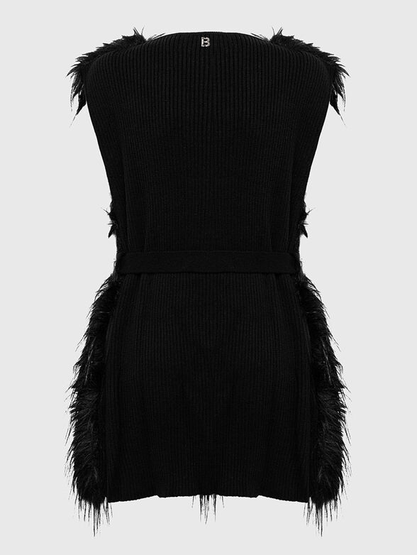 Faux fur vest - 2