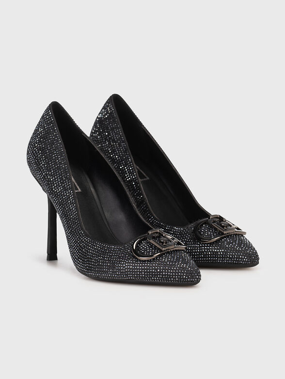 GIUSY 09 heeled shoes with rhinestones - 2