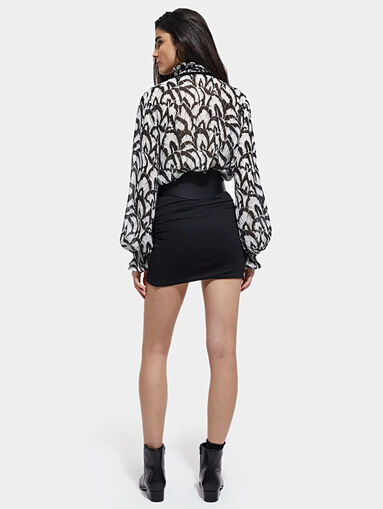 Ethereal shirt with high neck - 5