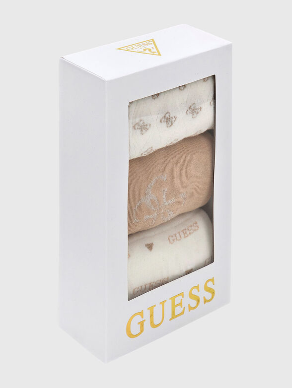 Set of three pairs of socks with accent details - 2