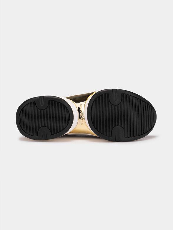 OLYMPIA black slip-on shoes - 5