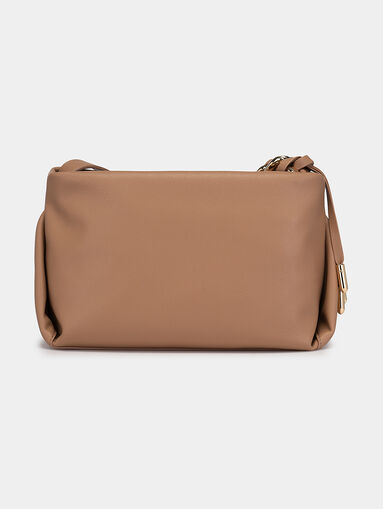 Crossbody bag with an accent chain on the strap - 3