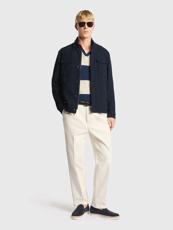 Transition jacket in dark blue - 2