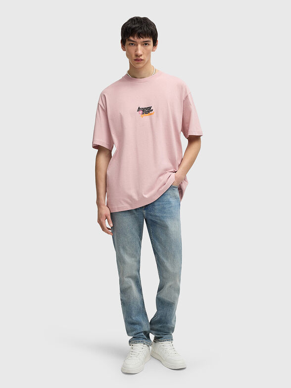 Oversized round neck T-shirt - 2