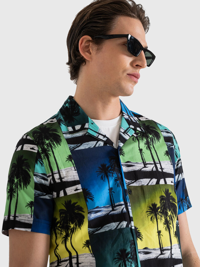 HONOLULU shirt of viscose and cotton - 3