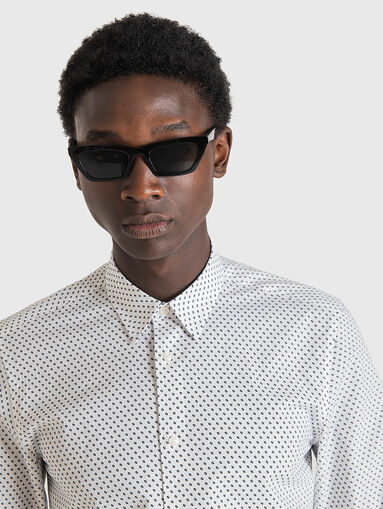 NAPOLI slim shirt with print - 4