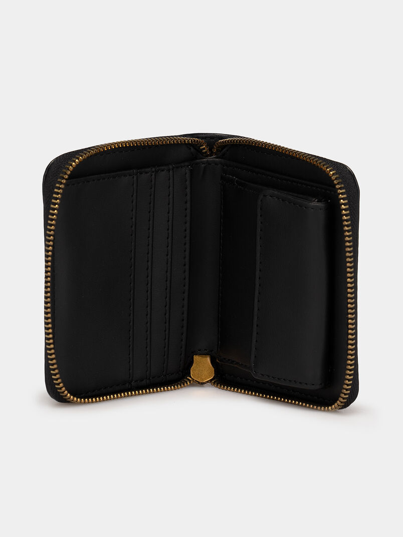 AMANTEA black purse with gold studs - 3