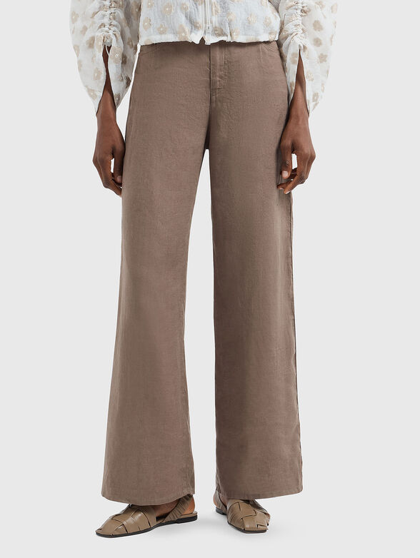Linen trousers - 1