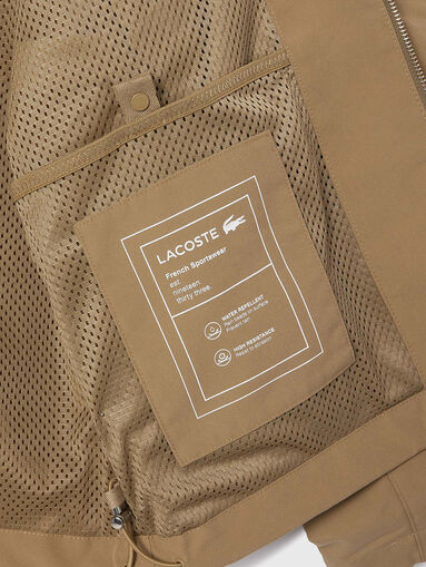 Trenchcoat with logo detail - 5