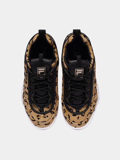 DISRUPTOR Suede sneakers with leopard print - 6