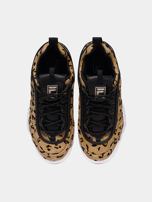 DISRUPTOR Suede sneakers with leopard print - 6