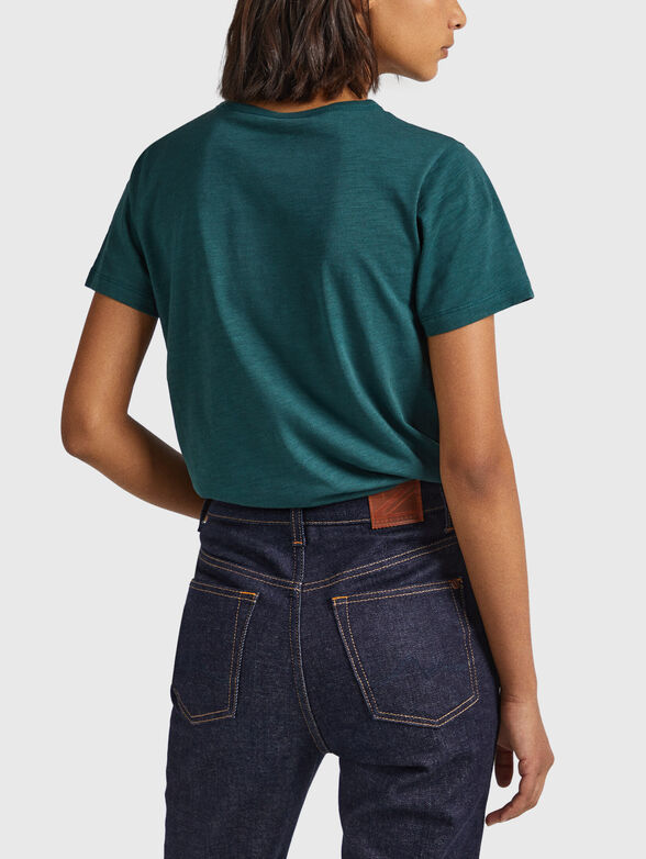 VIO T-shirt with oval neckline - 3