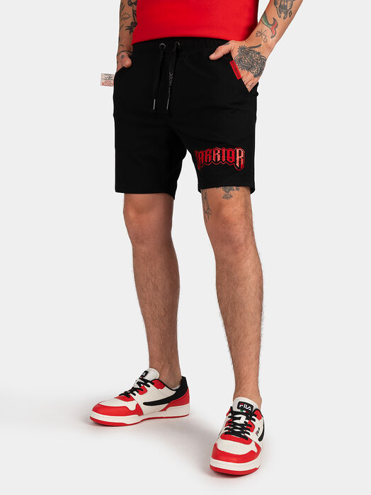 Shorts in black color