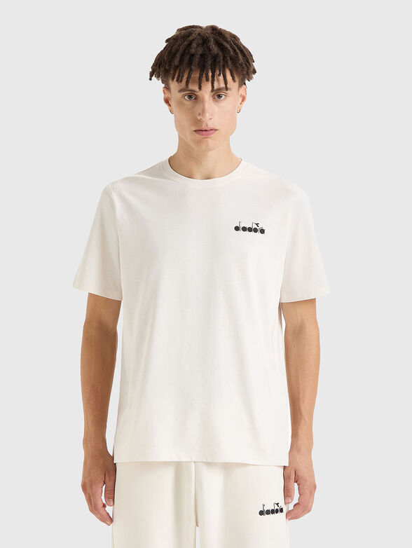 Unisex T-shirt with an accent logo print - 2