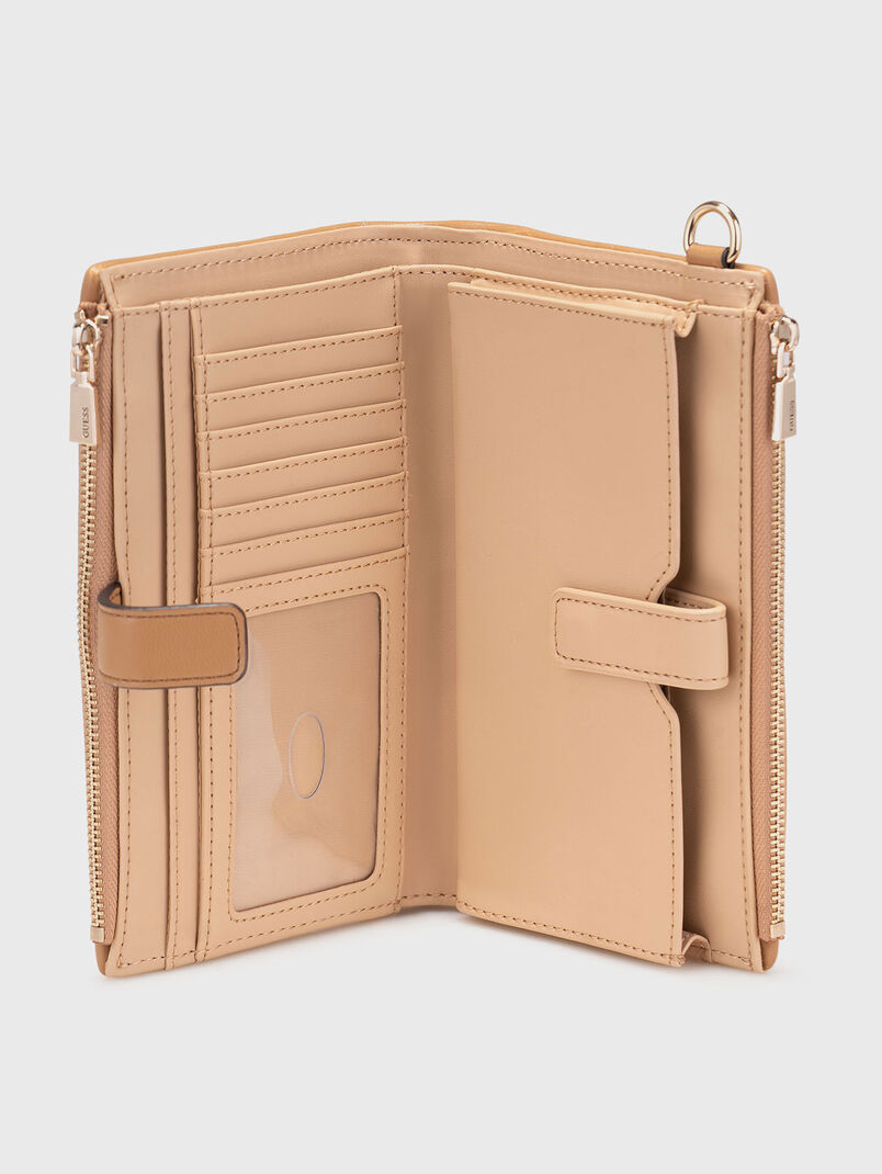 VALLA wallet with quilted effect - 3