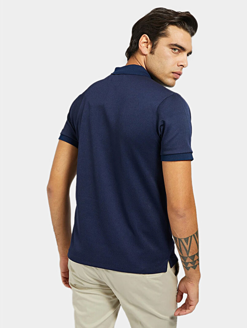 Polo-shirt in dark blue - 3