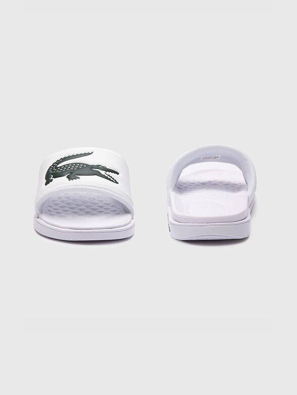 CROCO DUALISTE black beach slippers - 5