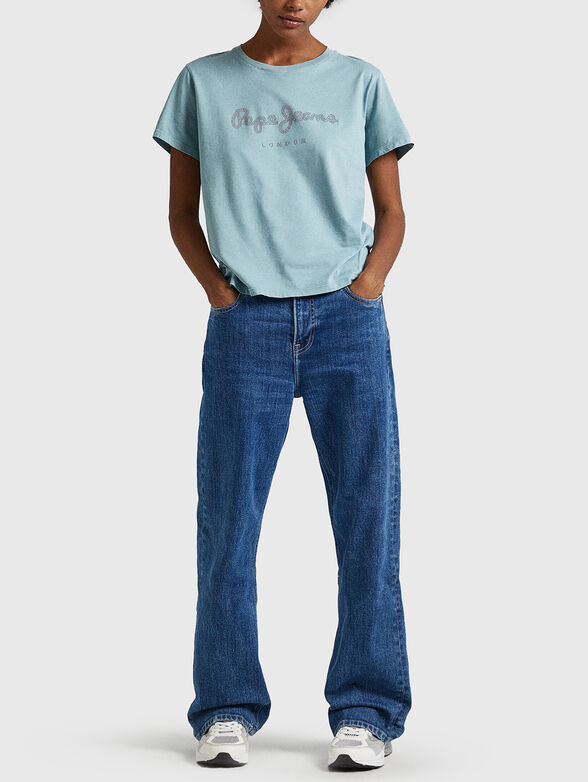 HAILEY T-shirt with rhinestones - 2