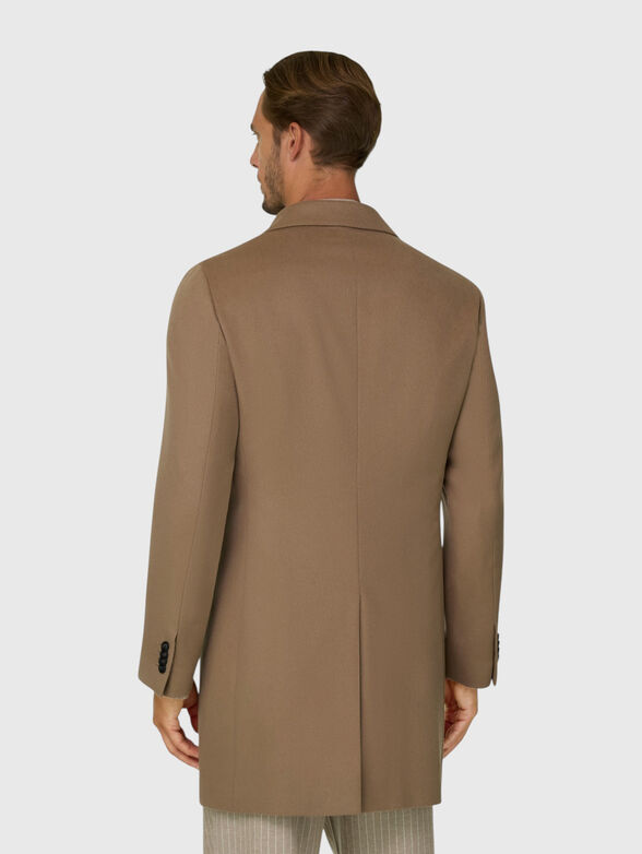 Single breasted cashmere coat - 2