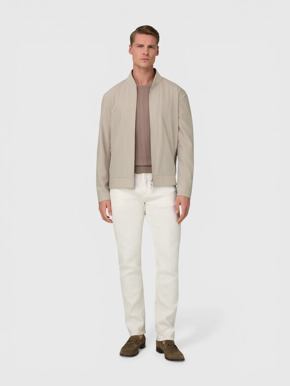 Wool blend bomber jacket - 2