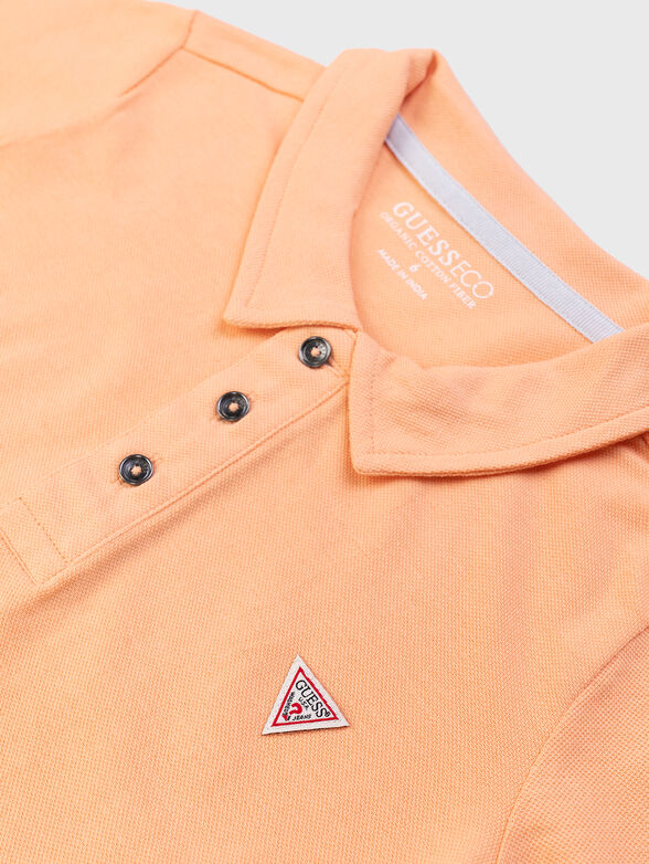 Polo shirt in dark blue color - 3