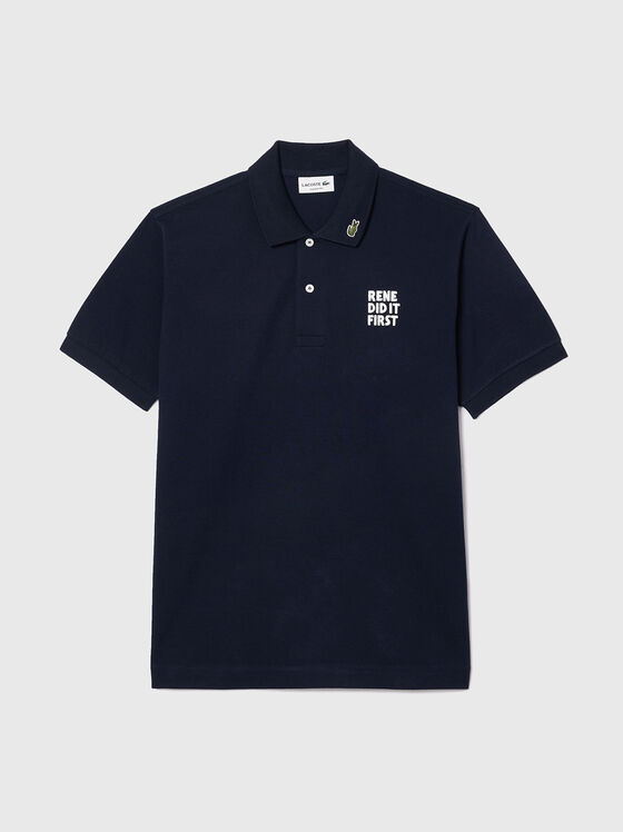 L.12.12 piqué cotton polo shirt - 1