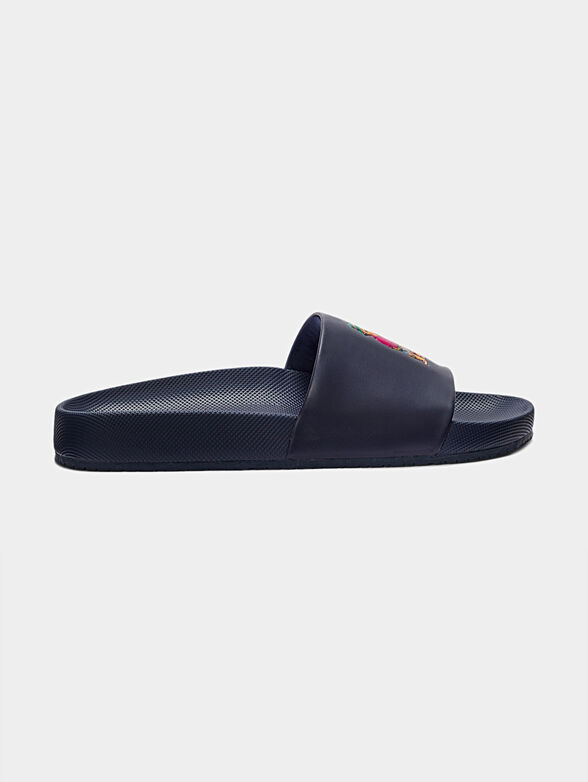 Beach slippers with Polo Bear logo detail - 1