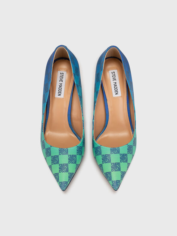VALA blue heeled shoes - 6