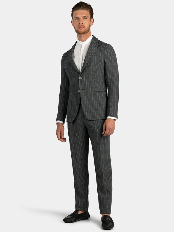 Linen grey jacket - 2