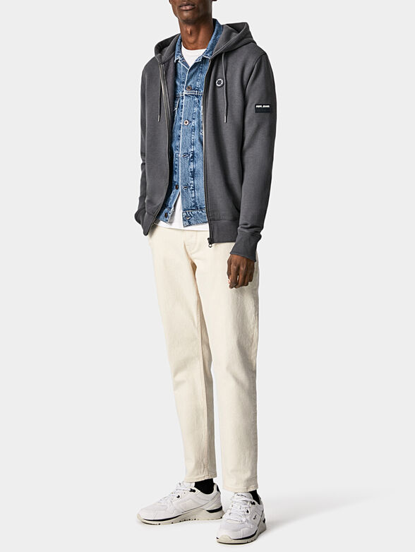 AARON Sweatshirt in grey - 2