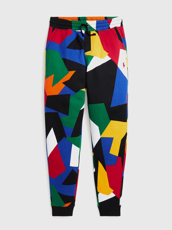 Multicolored sweatpants - 1
