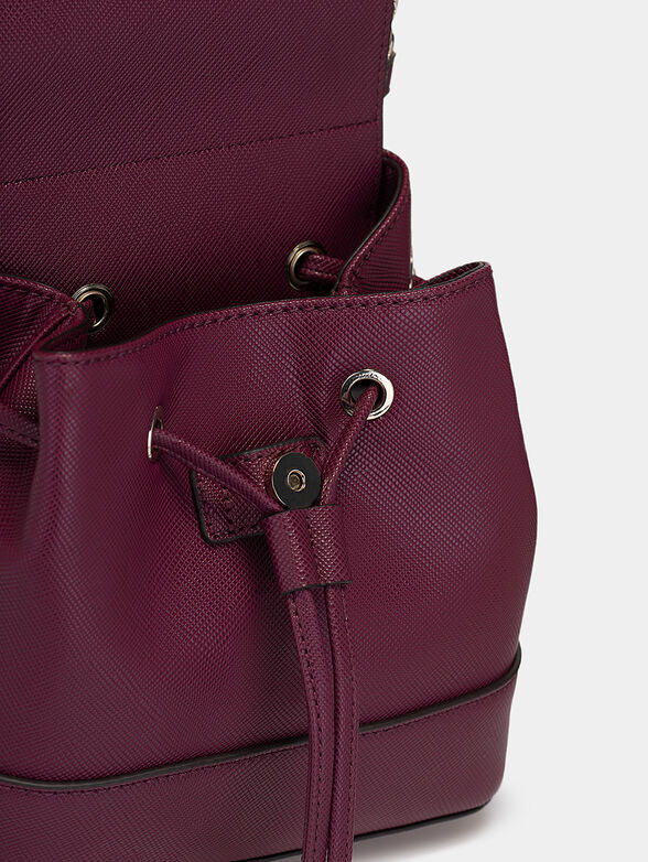 CORDELIA Saffiano backpack - 4