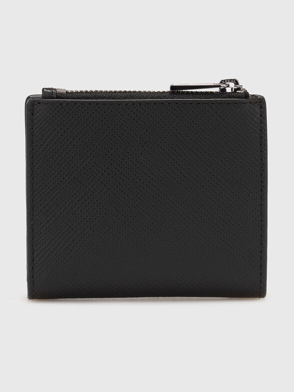 Leather wallet with logo detail - 2