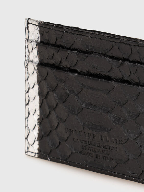 Snakeskin card holder - 4