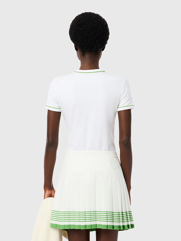T-shirt with contrasting trim - 3