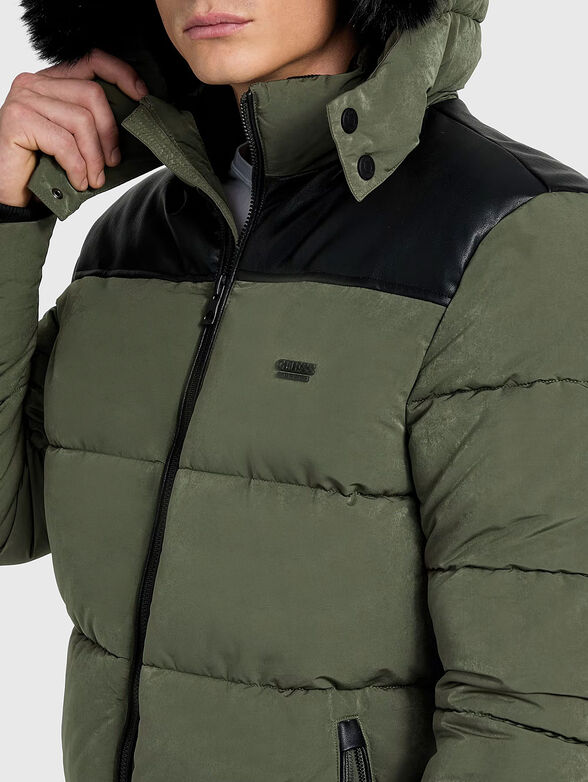 Hooded padded jacket - 4