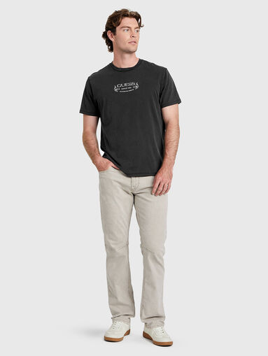 T-shirt with accent print on the back - 3