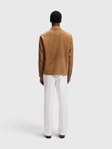 Beige suede jacket - 3