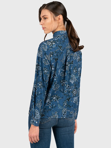 Shirt with floral details - 5