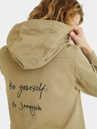 IGGY POP Embroidered parka - 3