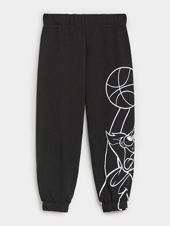 Cotton joggers with Sylvester - 1