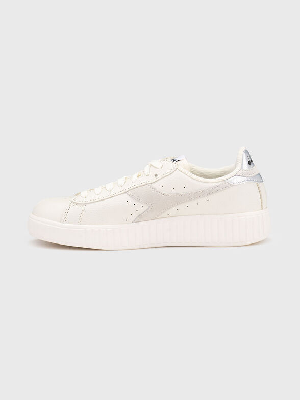 GAME STEP beige sports shoes with logo accent - 4