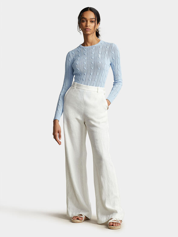 JULIANNA sweater in pale blue color - 2