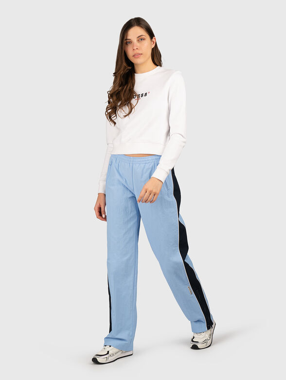 Sweatshirt with logo embroidery - 2