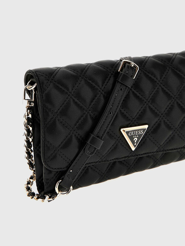 GIULLY quilted effect clutch - 3
