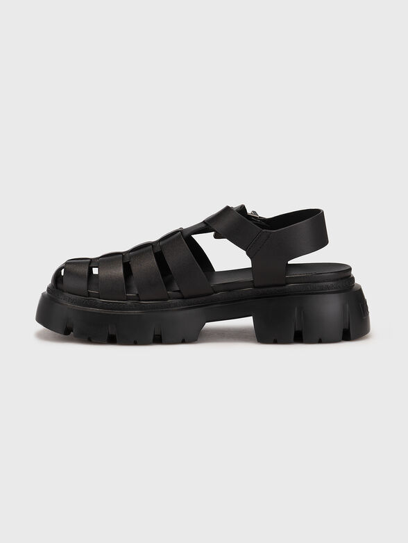 SUN TREKKA leather sandals - 4