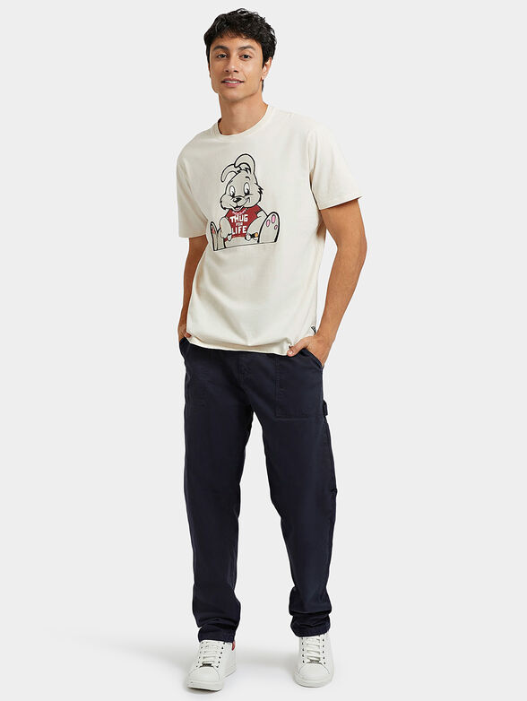 HUG BUNNY T-shirt with art print - 2