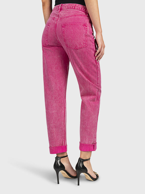 Jeans in fucsia color - 2