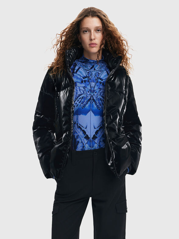 Jacket with patent effect  - 5